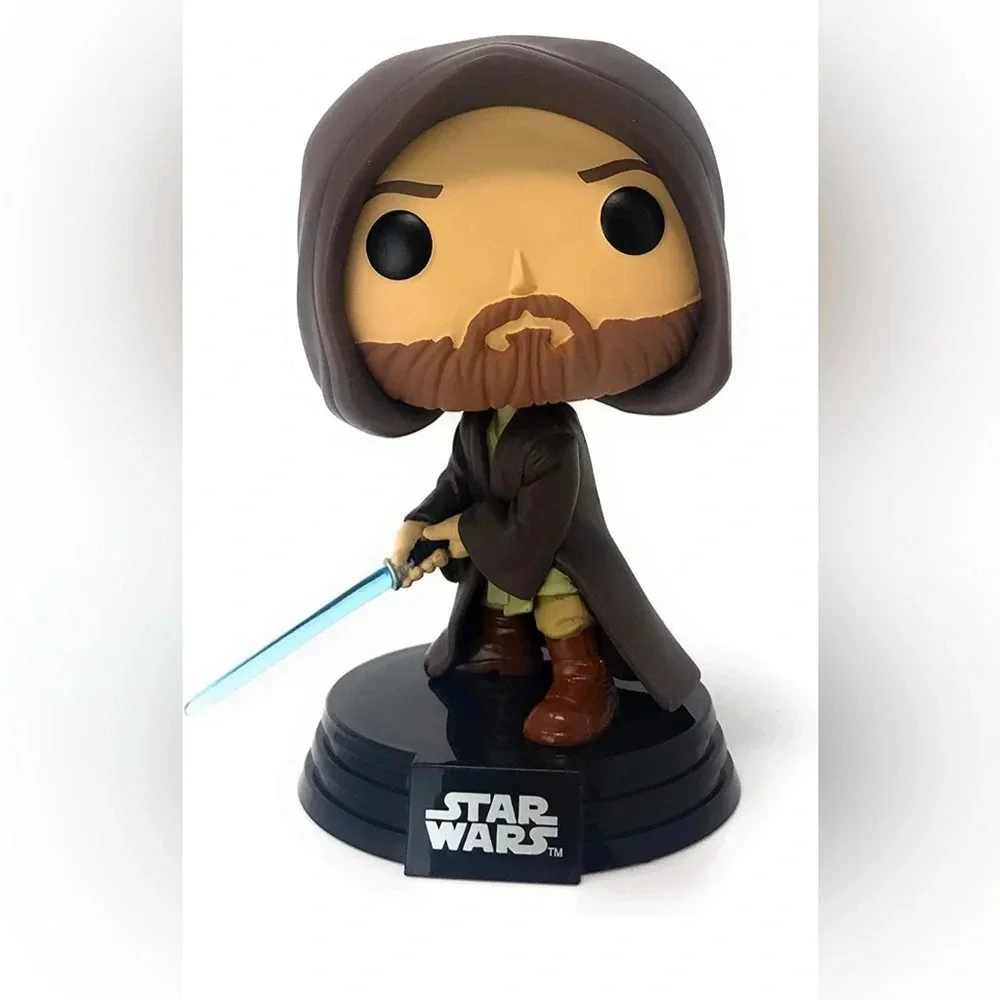 NIB Funko POP! Star Wars Young OBI-Wan Kenobi #273 (Hooded with Light Saber)